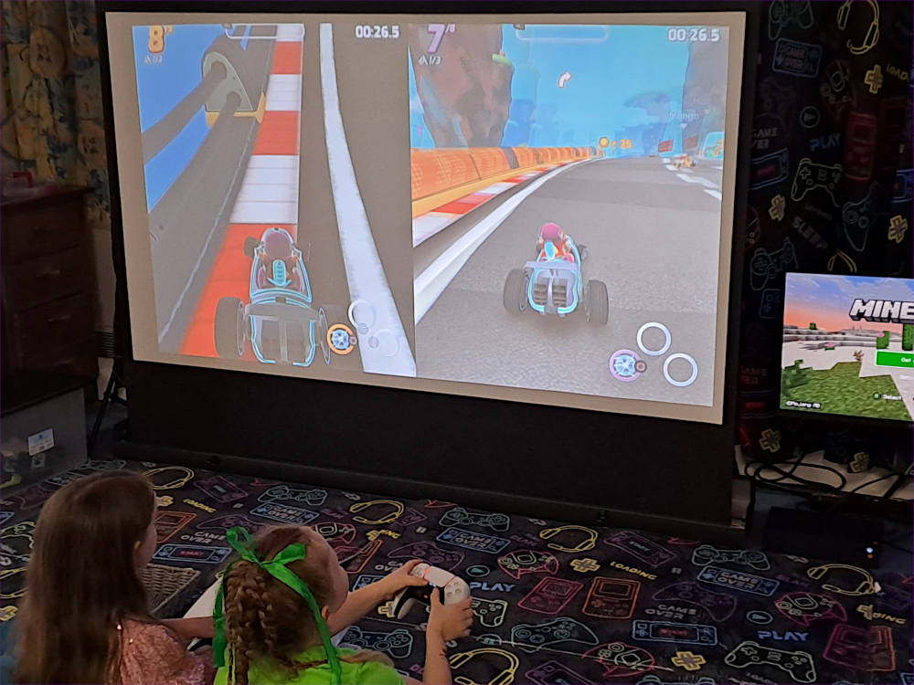 Gaming party atmosphere